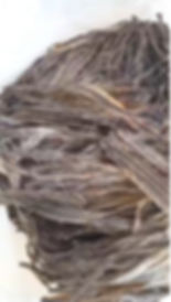 Dried earthworms