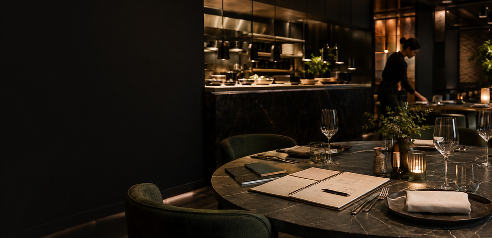 Hospitality brand strategy, guest experience and restaurant development