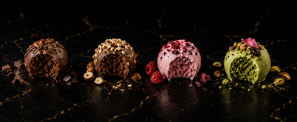 Selection of PROBITES premium protein bites in assorted flavours