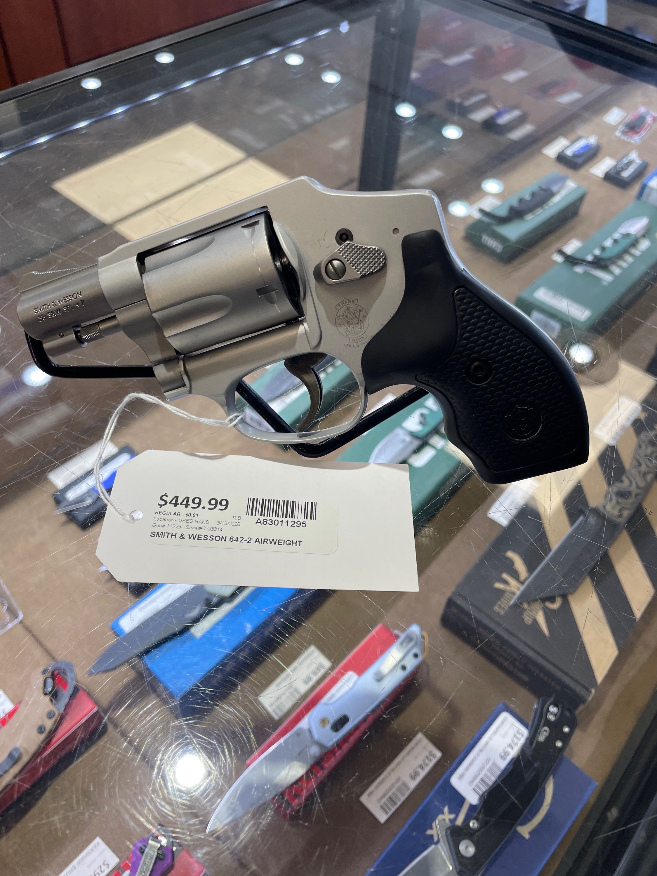 SMITH & WESSON 642-2 AIRWEIGHT