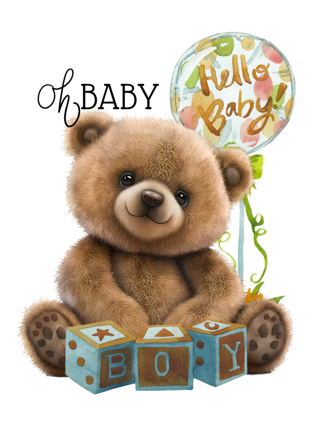 Thumbnail: Oh Baby Bear (Various Colours Available)