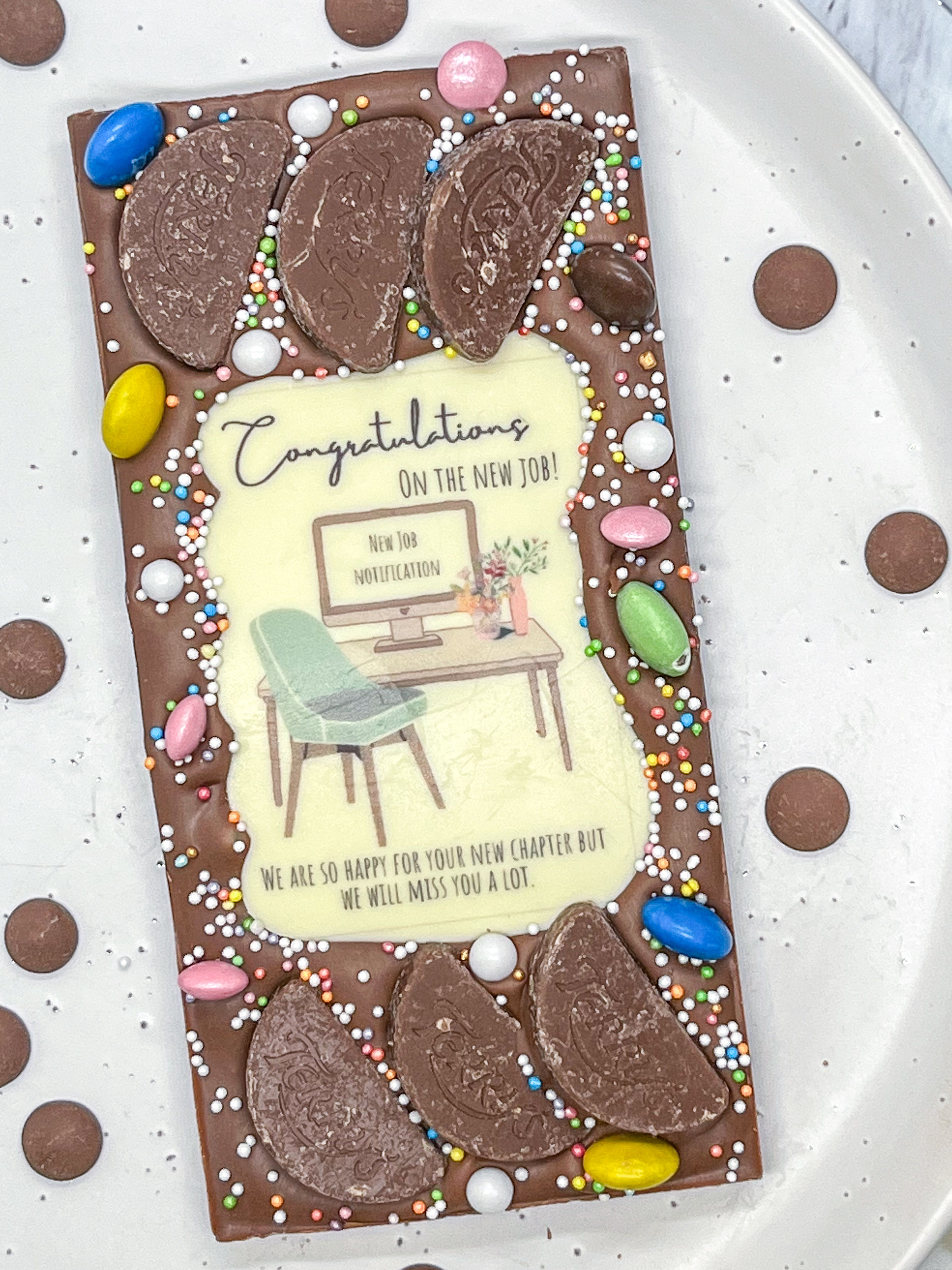 The Job Notification (Add Own Message)