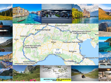 Motorcycle RCMC European Tour June 17-30, 2019