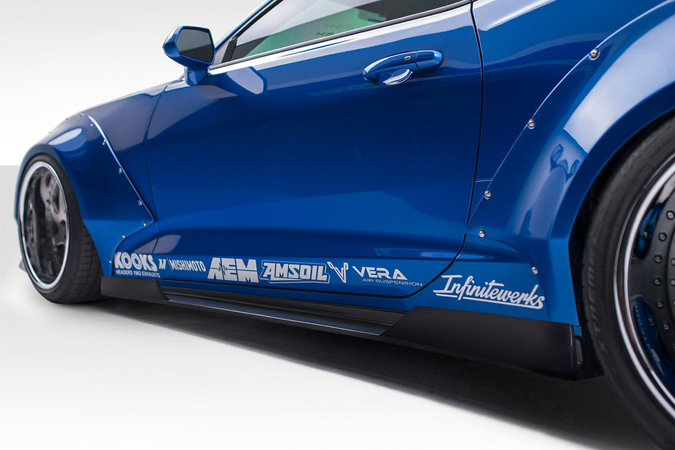 Chevrolet Camaro V8 Duraflex GM-X Front Lip -