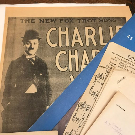 Thumbnail: 1940s thru1970s Sheet Music, Sheet Music Mixed Lot, Vintage Music, Elton Joh