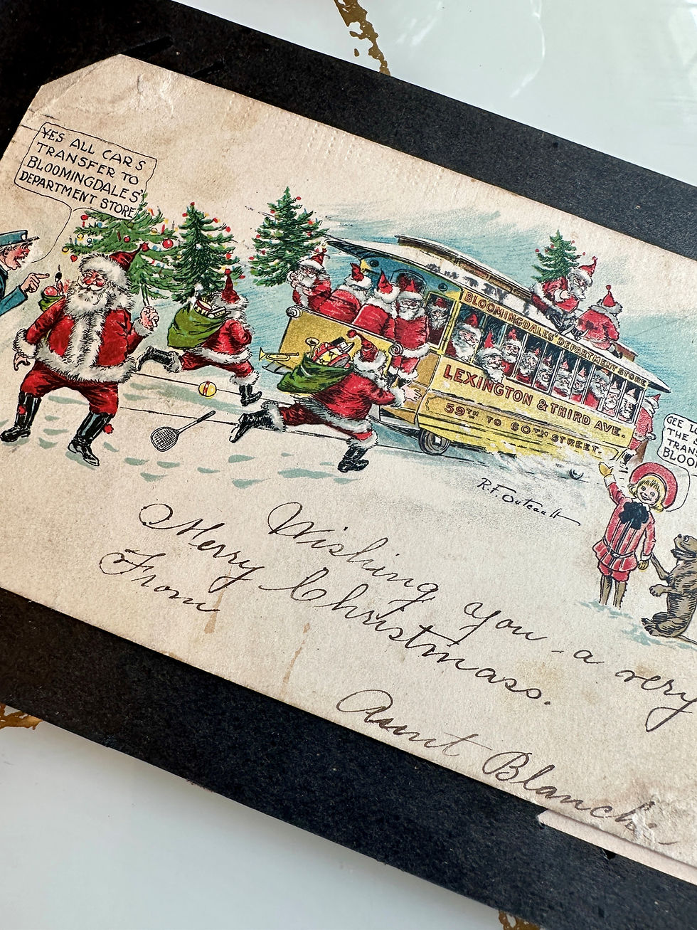 Thumbnail: R.F. Outcault Post Card Album, 1900s Cartoonist, Instant Collection of 70+ cards