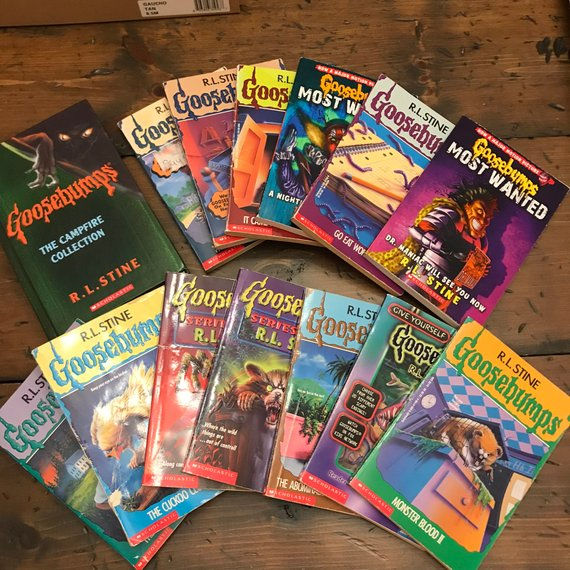 Thumbnail: Goosebumps Book Lot, 14 Books, R.L. Stine, Horror Stories