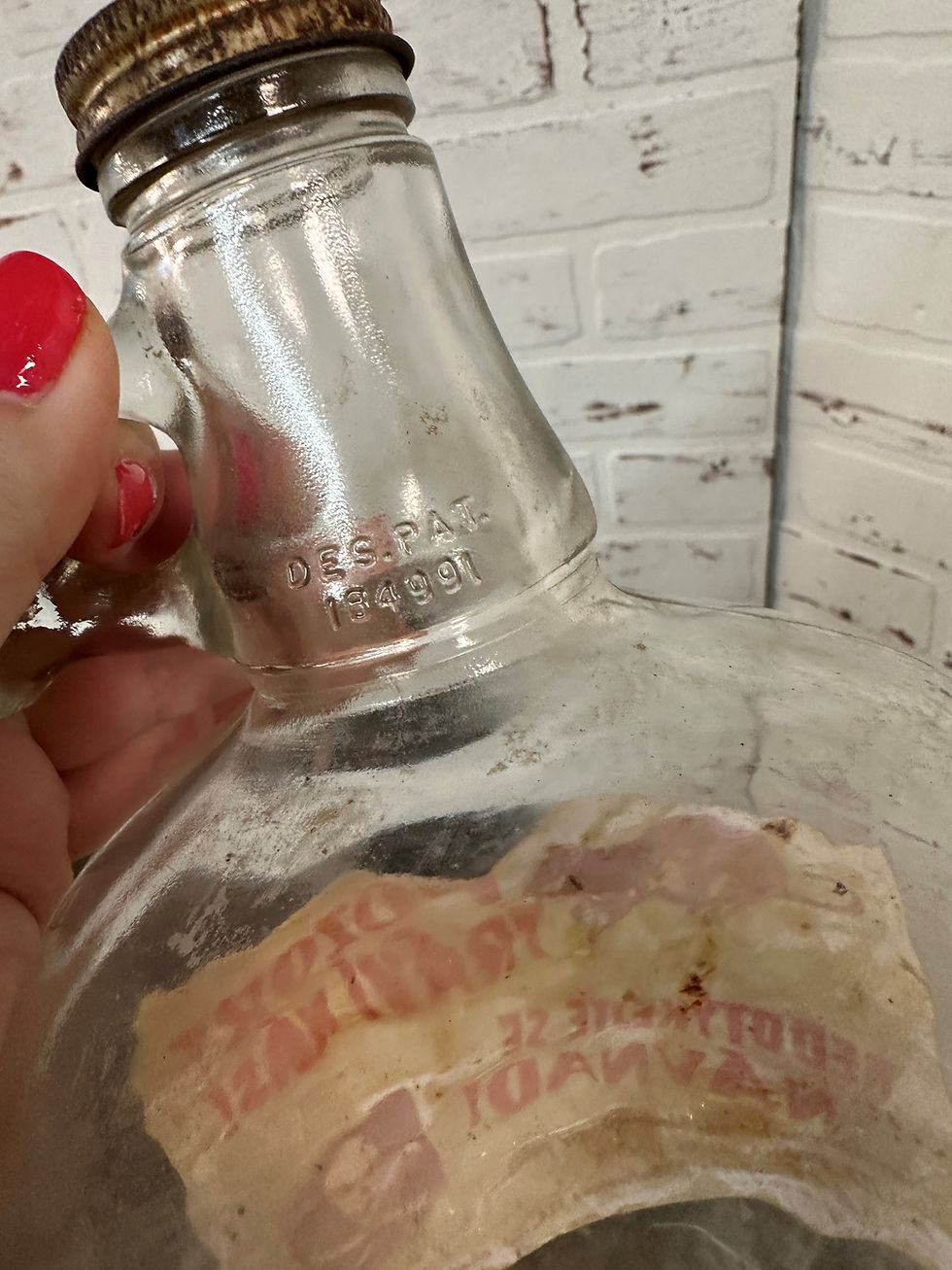 Thumbnail: Creepy Jug, Halloween Bottle, Tribal Decor, Haunted House Prop, OOAK (WN-A032)