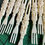 Thumbnail: Vintage Food Picks, Set of 11, 1960s Appetizer Forks, Cocktail Skewers (CS-A133)