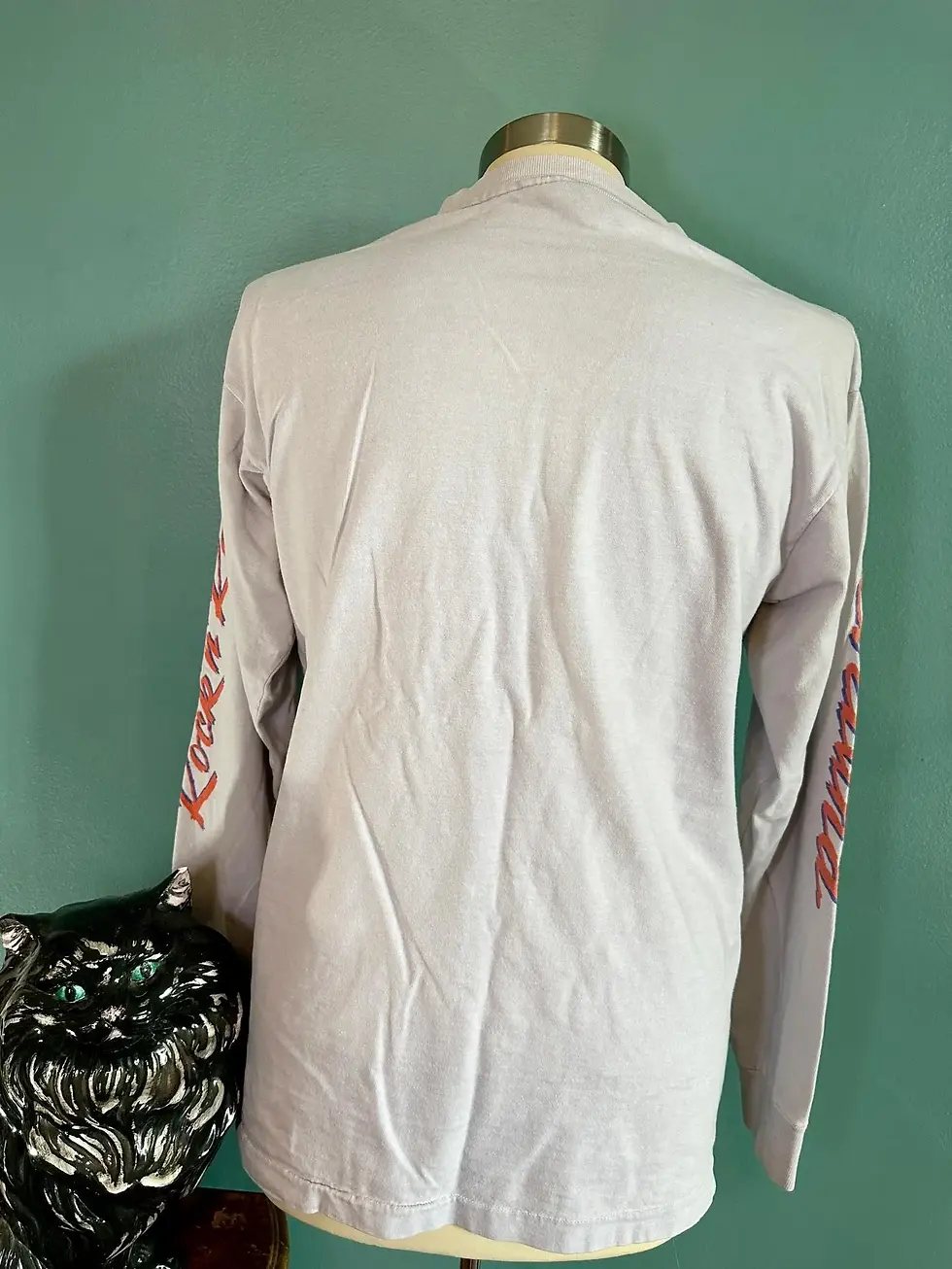 Thumbnail: Vintage Cleveland 100.7 T-shirt, Long Sleeve Buzzard Radio Station (TS-A306)
