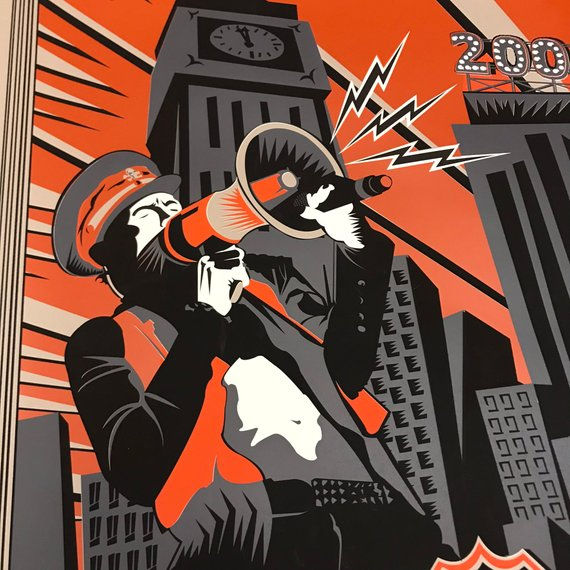Thumbnail: Velvet Revolver Poster, Concert Poster, Rock Music, NYC, New Year’s Eve