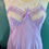 Thumbnail: Vintage Nightgown, Purple 60s-70s Nightgown by Blutenwasche, Retro Nighty