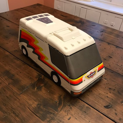 Vintage 90s, Micro Machines, RV Carrier, Fold Out Playset ...
