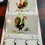 Thumbnail: Vintage Metal Mail Sorter, Folk Art Roosters, Mail and Key Holder, 1970s Wall De