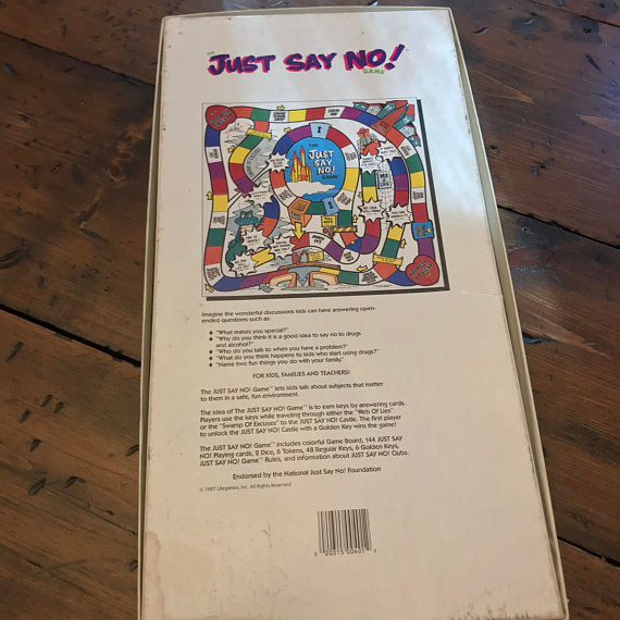 Thumbnail: Just Say No Board Game, Anti-Drug Game
