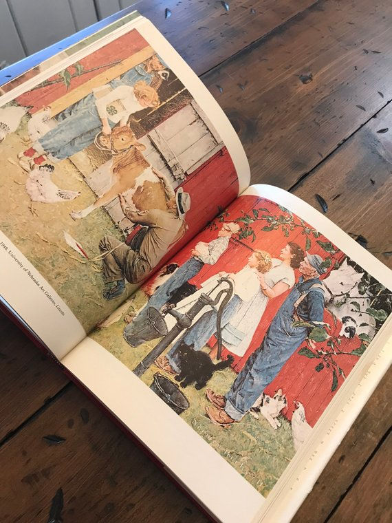Thumbnail: Norman Rockwell Art, 1976 Art Book, Norman Rockwell’s America, Reader Diges