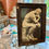 Thumbnail: The Thinker by Rodin, Antique Framed Print 8 X 11.5 (AR-A744)