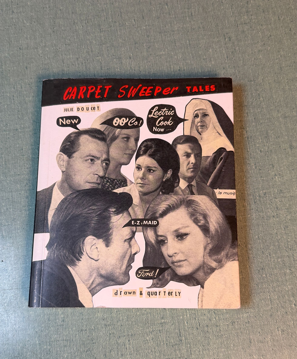 Thumbnail: Julie Doucet Carpet Sweeper Tales Graphic Novel 2016 Drawn & Quarterly