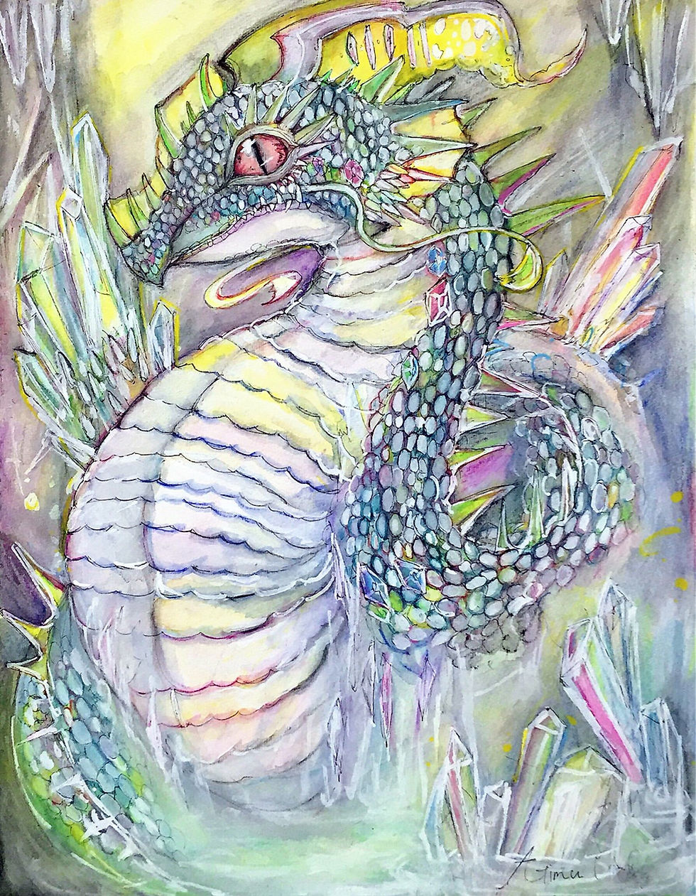 鉱石とドラゴン