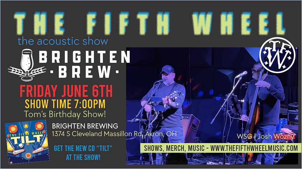 The Fifth Wheel | Brighten Brewing | the acoustic show