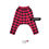 Thumbnail: PAKAMAIN Red/Black Checkers Harem Pants