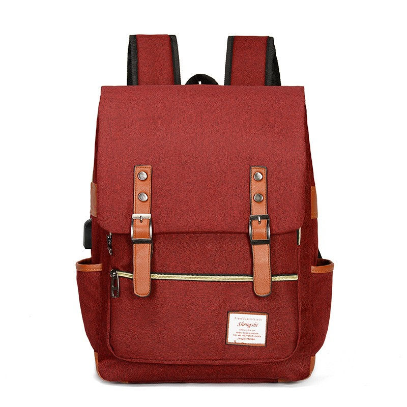 Thumbnail: Backpack, Casual Large-Capacity Laptop Bag, Multi-Functional