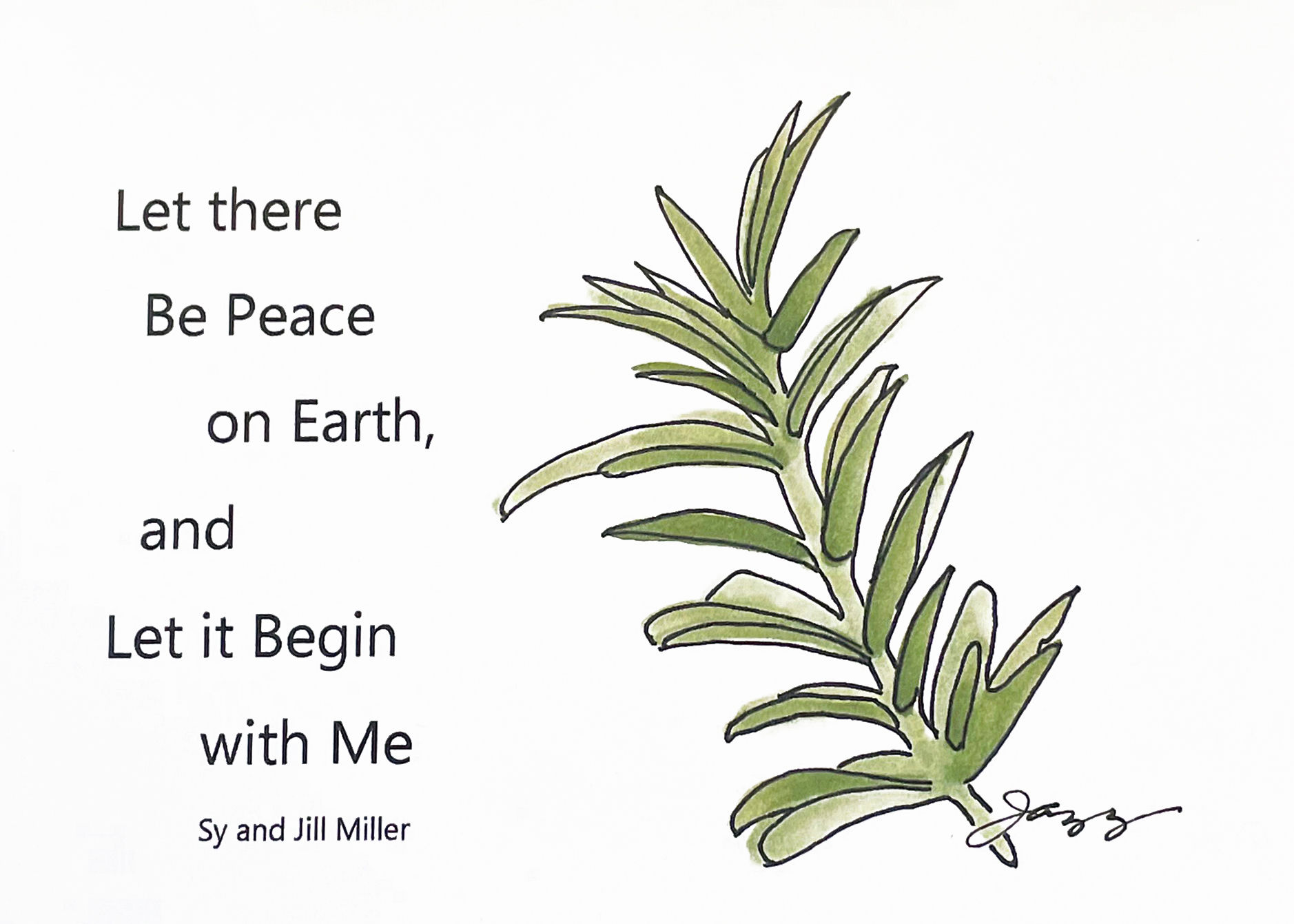 Holiday - Let there be peace