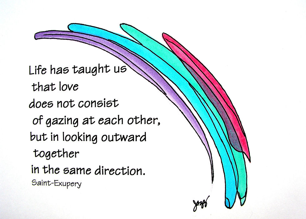 Love - Love is not Gazing