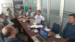 Rapat bersama PT. BGR (Persero)