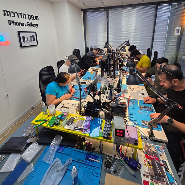 כיתה מעבדה תרגול מהשיעור השני