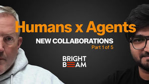 Poster for Humans x Agents New Collaborations event