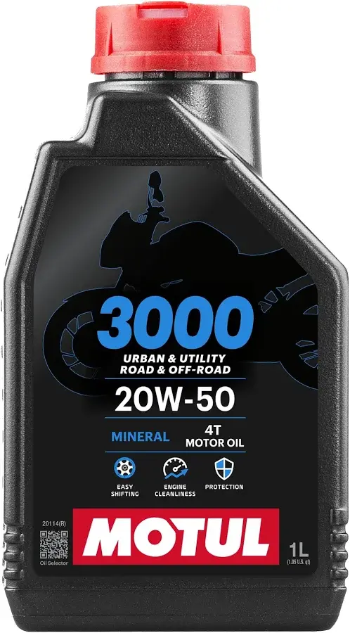 Motul 3000 20W50 MINERAL 1L