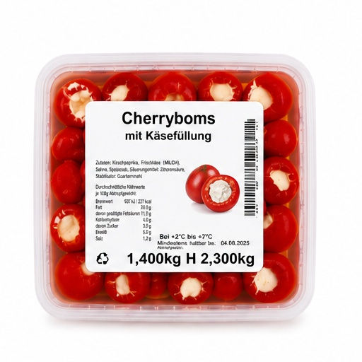 Miniaturbild: Cherrybom  gefüllt mit Käse 2,3kg