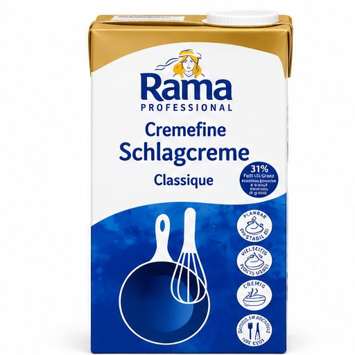 Cremefine Schlagcreme 31% 8x1ltr. Rama