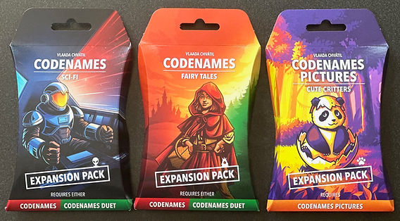 Codenames expansion packs