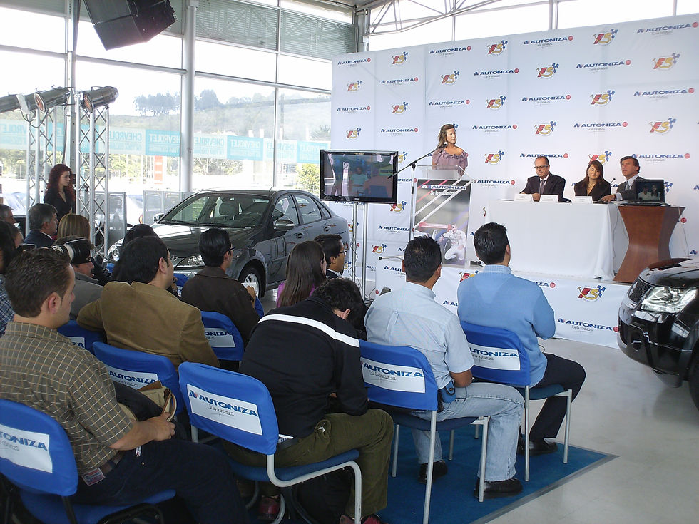 Lanzamiento eventos