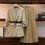 Thumbnail: High Waist mid-length Two-piece Suit pleated mesh skirt and casual suit jacket 