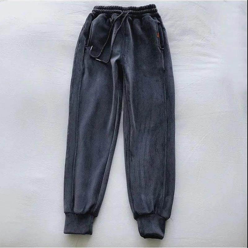 Thumbnail: Lined sweatpants winter casual pants