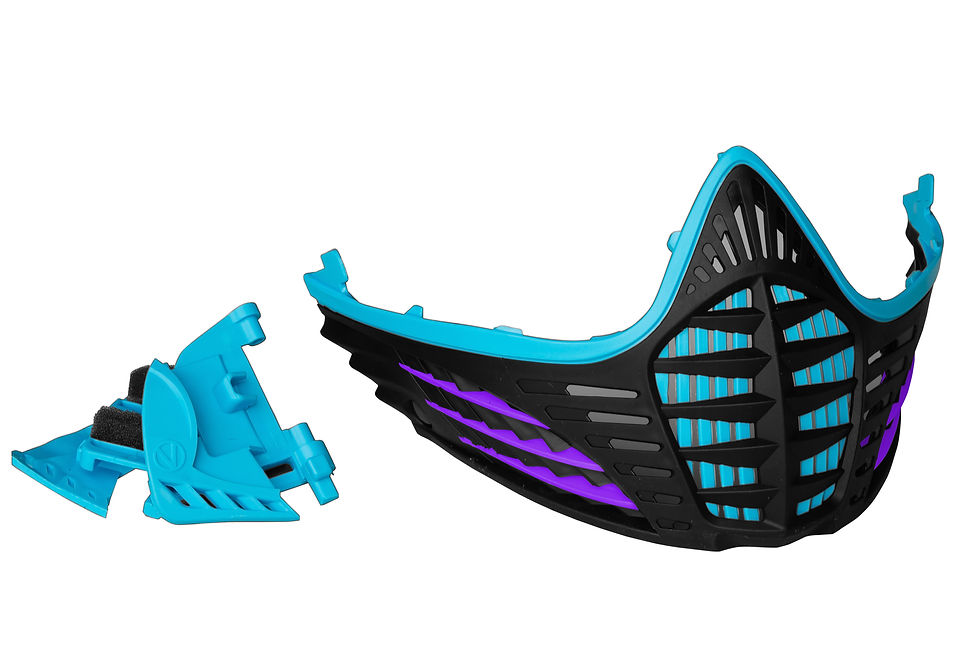 Thumbnail: Virtue VIO Facemask | Cyan Varations