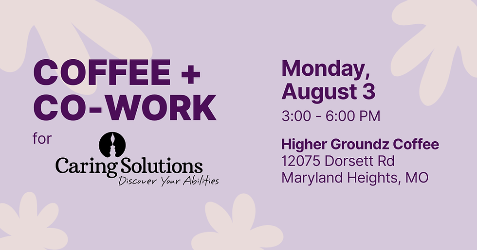 Coffee + Co-work for Caring Solutions