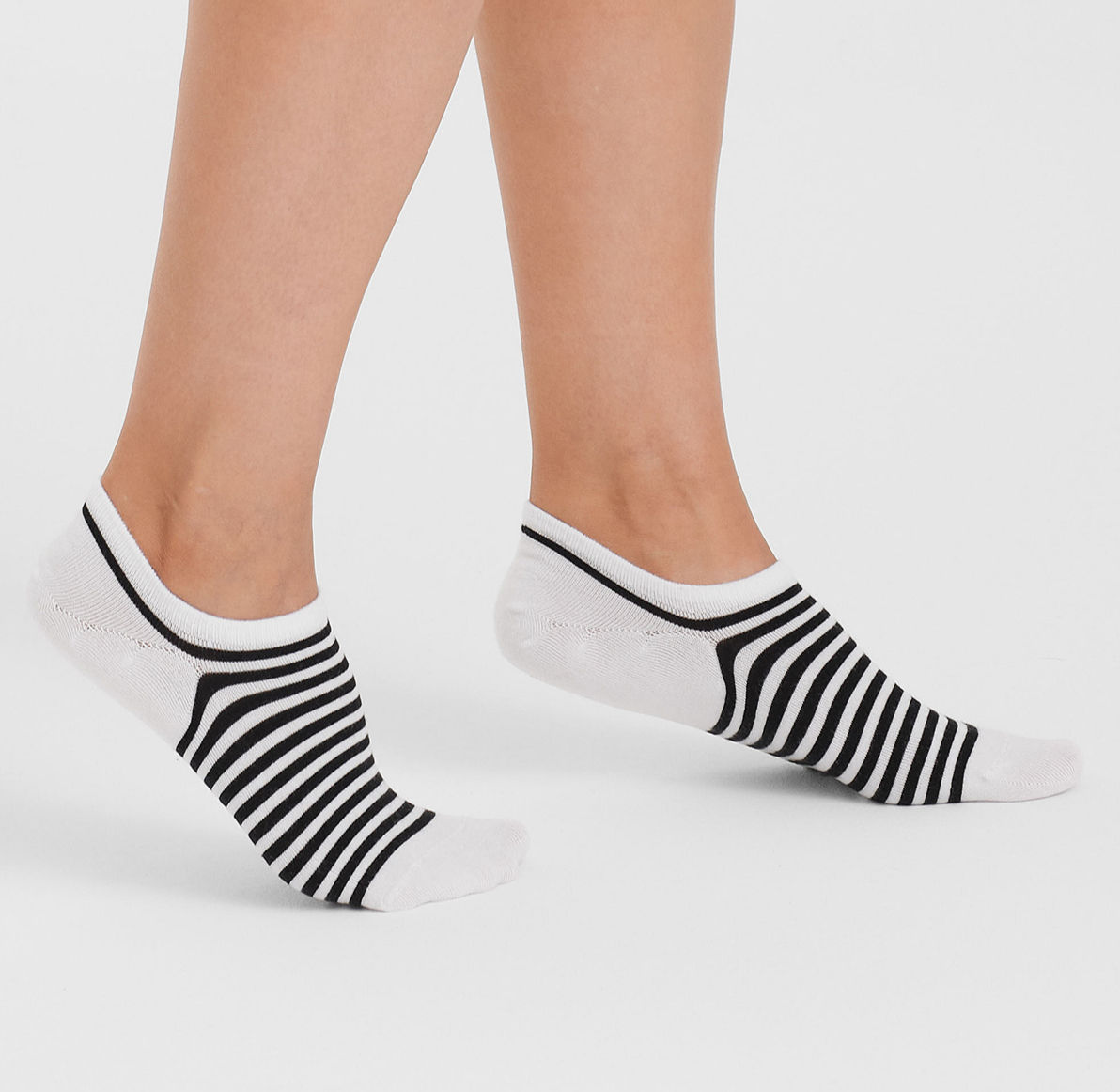 Modal Sneaker Siyah Beyaz