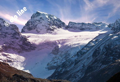 Silvretta; Piz Buin; Vorarlberg; Montafon; Gletscher; Herbst; Herbstlandschaft; Berglandschaft; Landschaft; Ofner; Alpline; Österreich; Austria; Stimmung