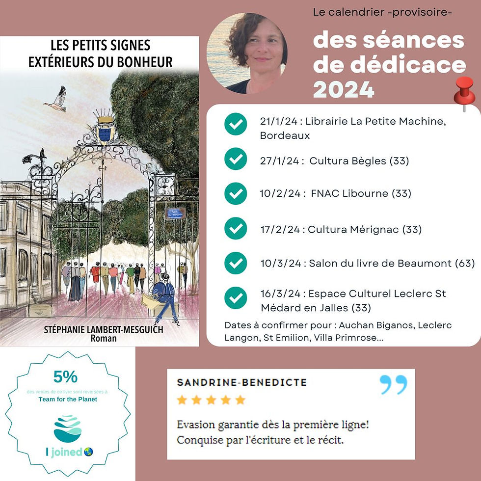 dédicaces et rencontres