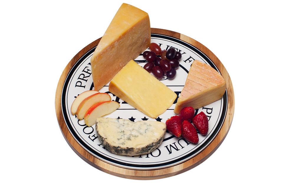 Thumbnail: Vanilla Slice Round Serving Tray / Board