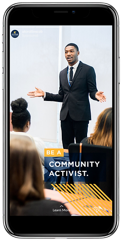 be a community activist