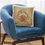Thumbnail: Beach Seaside,Nautical Theme Cushion Cover - Vintage Style Crab French Carte Pos