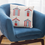 Thumbnail: Beach Seaside,Nautical Theme Cushion Cover - Beach Hut Design