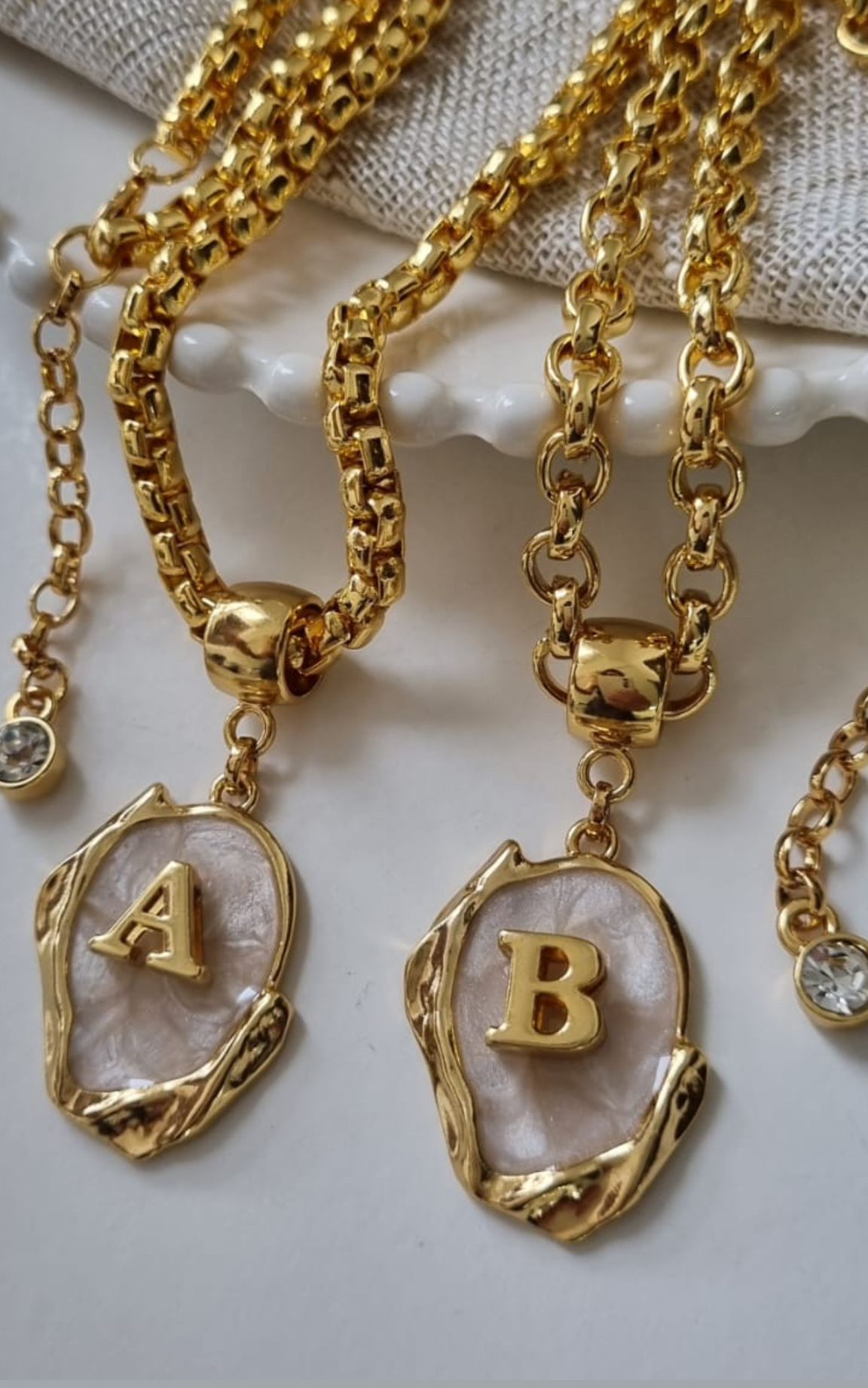 Corrente Iniciais Letra de A a Z