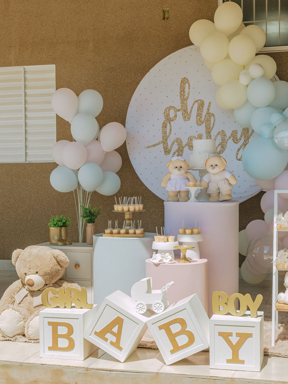 Décoration baby shower