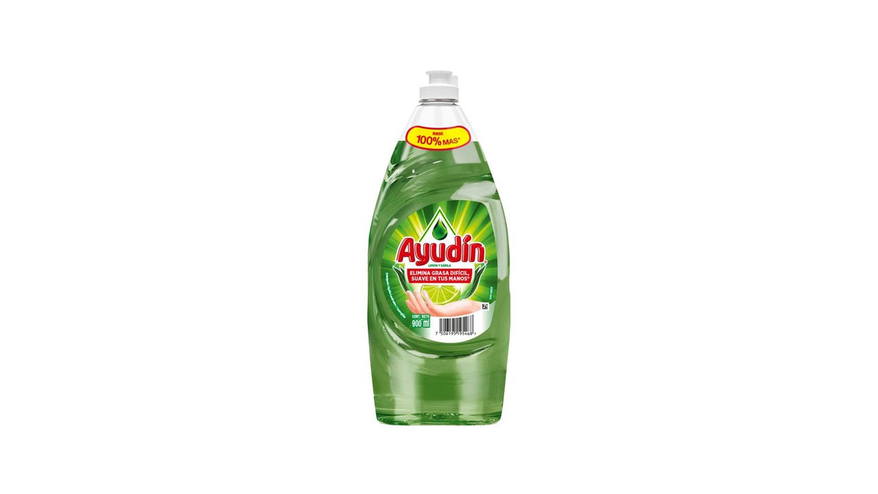 Lavavajilla Líquido Ayudin bot. 900ml.